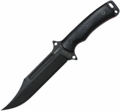 NIE143N Nieto Semper Fi 1 Fixed Blade Knife Black